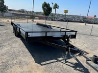 Image 2 of King Race Trailers 20'x106'' Racer Flat Deck 