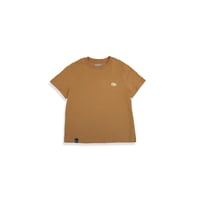 OP EMBROIDERED WOMENS CUT TEE - TERRA-COTTA