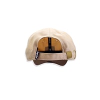 Image 2 of OG LOGO LABEL DAD HAT - CREAM LATTE