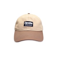 Image 1 of OG LOGO LABEL DAD HAT - CREAM LATTE