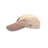 Image 3 of OG LOGO LABEL DAD HAT - CREAM LATTE