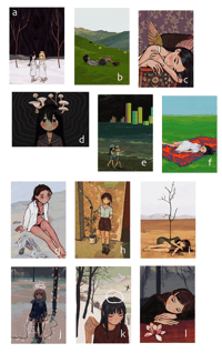 Image 2 of Mini postcard prints (5" x 7")