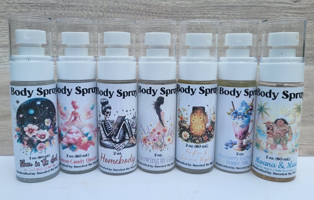 Image of  Summer Body Sprays