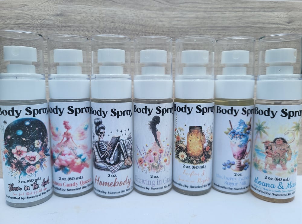 Image of  Summer Body Sprays