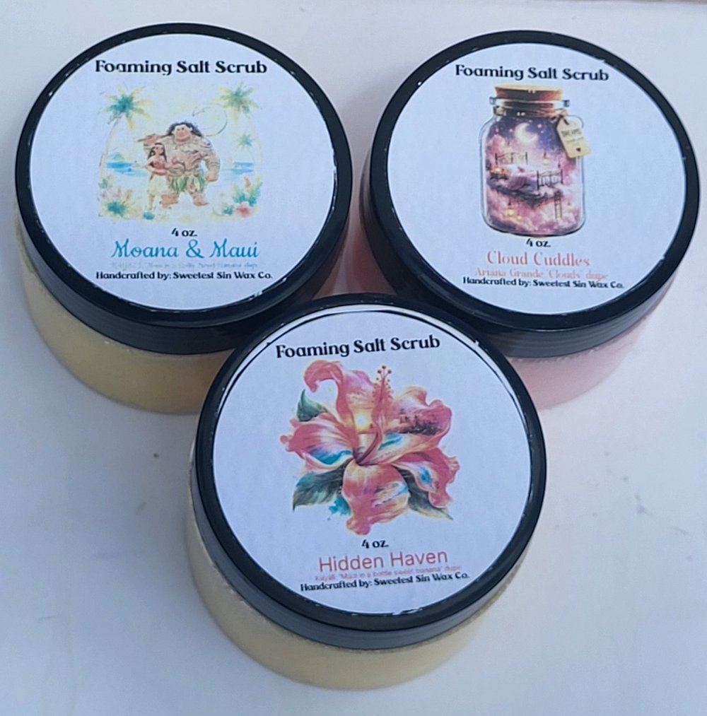 Image of Summer Foaming Salt Scrub 