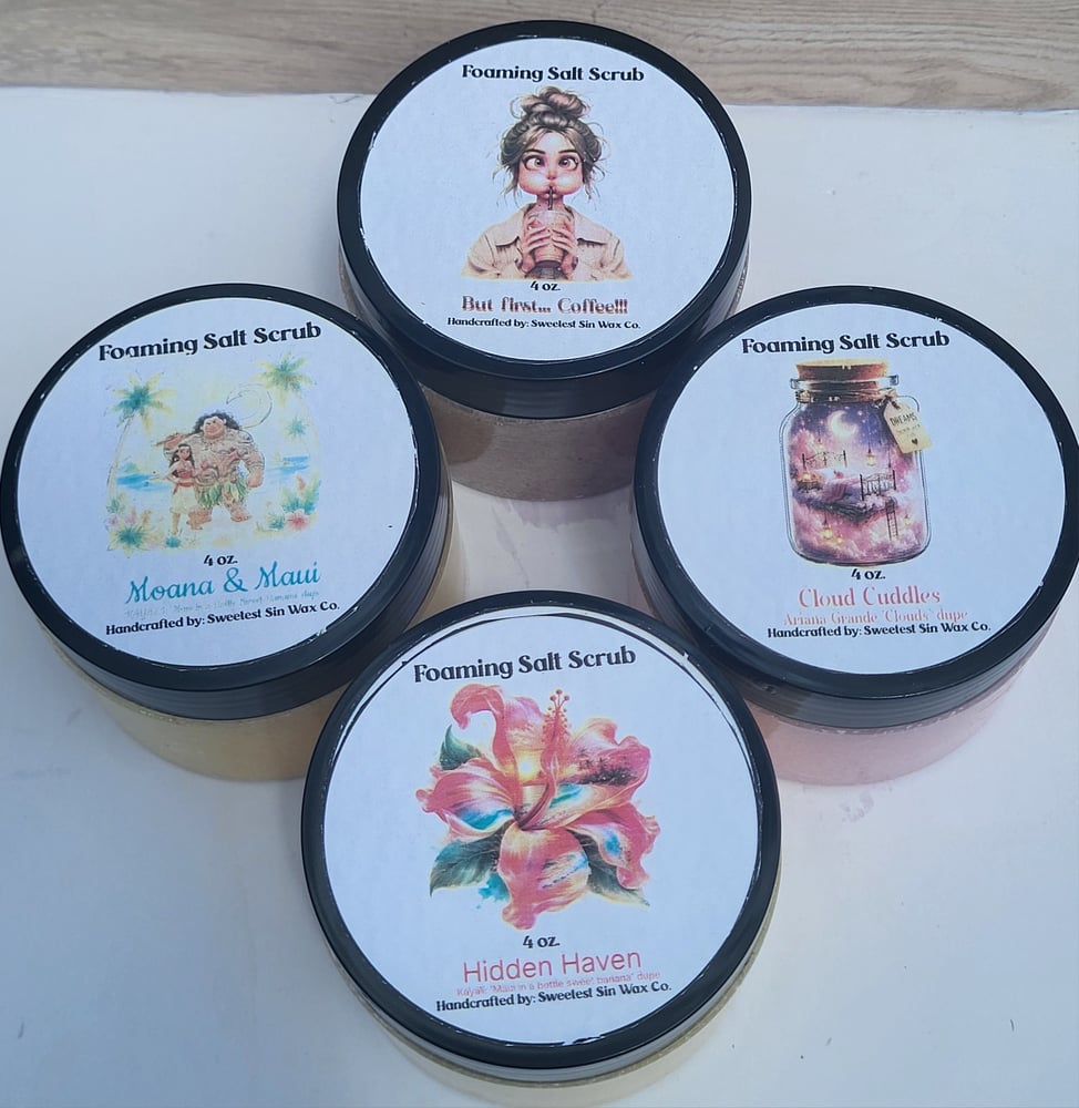 Image of Summer Foaming Salt Scrub 