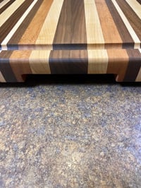 Image 4 of Handmade Walnut, Maple & Cherry Cutting Board 
