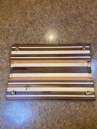 Image 5 of Handmade Walnut, Maple & Cherry Cutting Board 