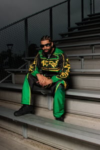 Image 1 of MotoTrak Suit (Green//Black//Yellow)