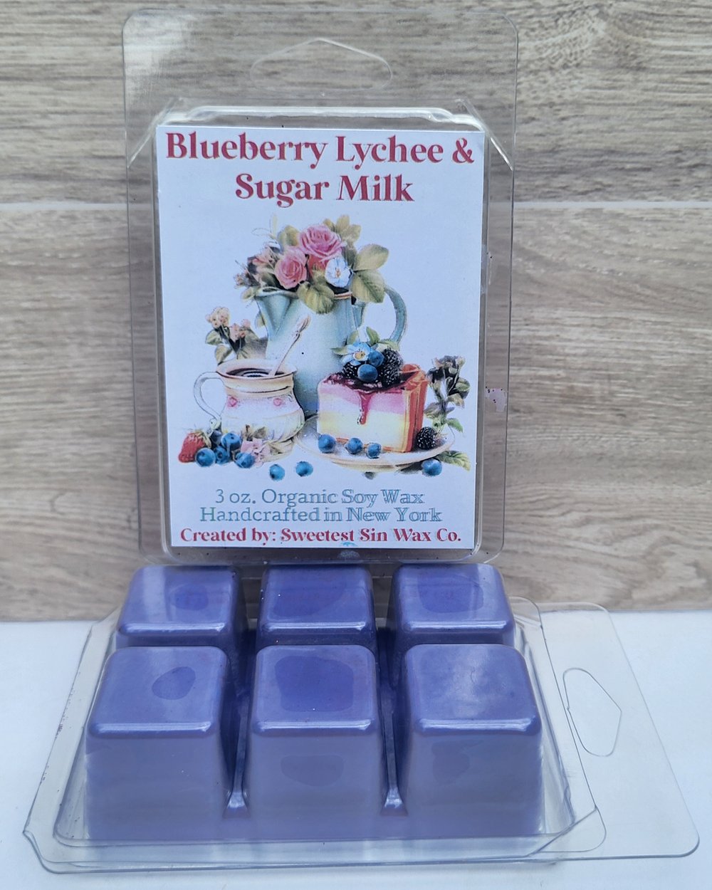 Image of Blueberry Lychee & Sugar Milk