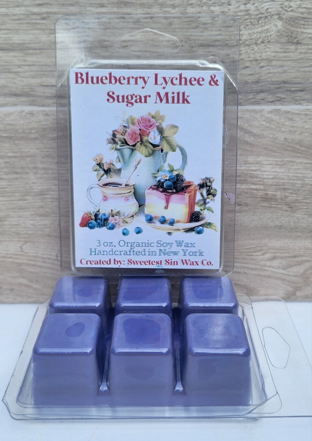 Image of Blueberry Lychee & Sugar Milk
