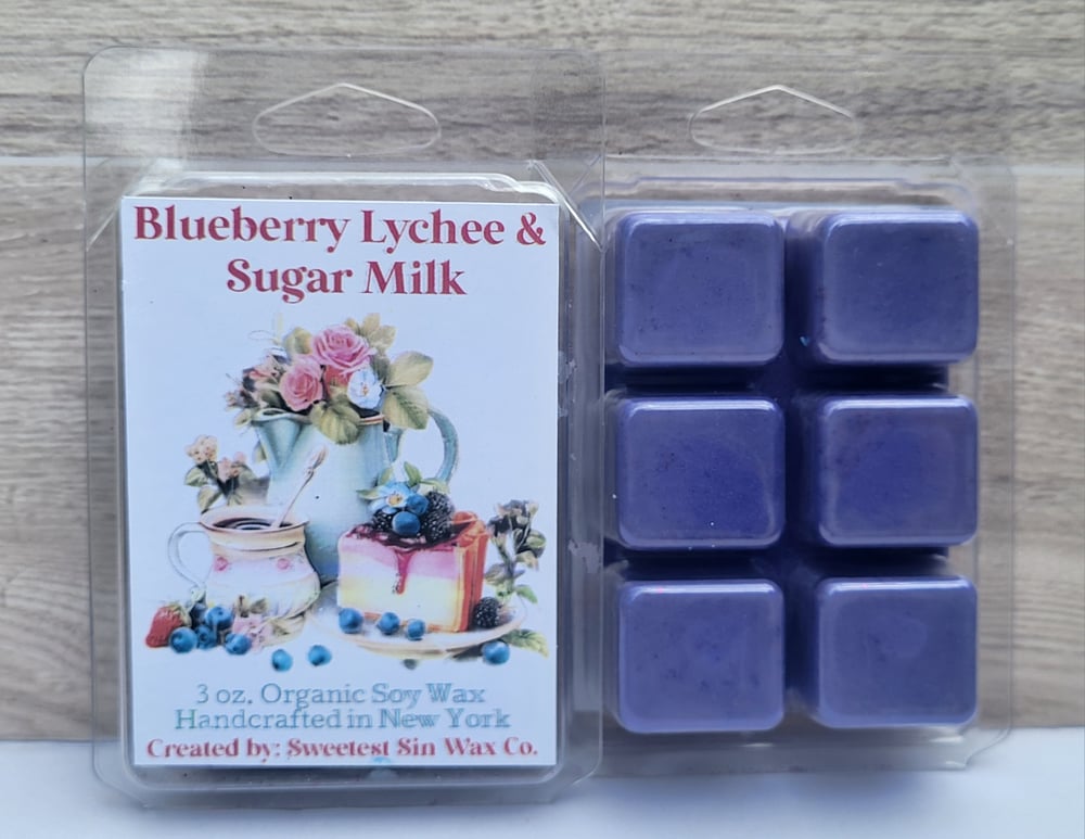 Image of Blueberry Lychee & Sugar Milk