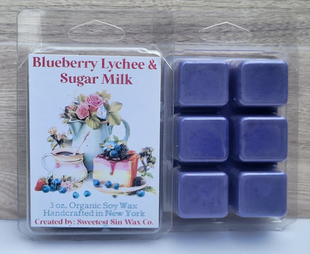 Image of Blueberry Lychee & Sugar Milk