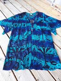 Image 4 of Size XL- XXXL- Reverse Dyed Duster 