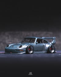 Image 7 of PORSCHE TWISTS - Forged Alloy 1/64 Wheels + Ultra-Thin Tires