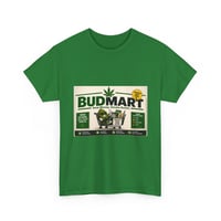 Image 3 of Budmart Graphic Tee — Vintage Cannabis Store Logo T-Shirt