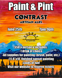Painting Class @ Contrast Marietta