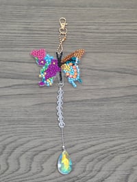 Multi color butterfly suncatcher
