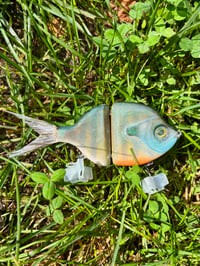4 Inch wooden bluegill glide bait