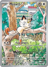 Meowth - ME02: Phantasmal Flames - Near Mint