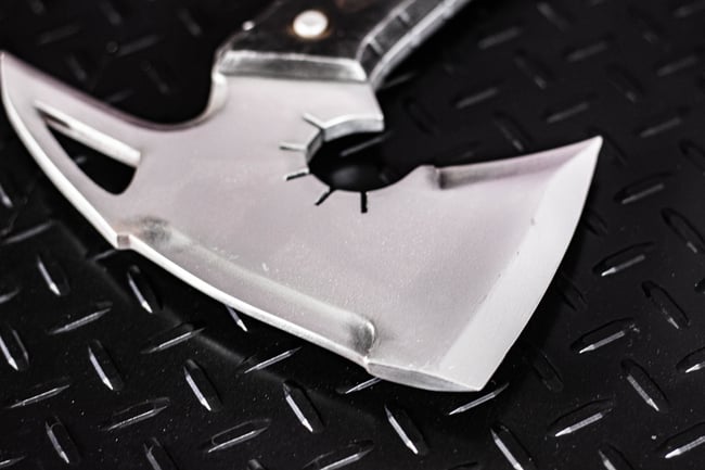 Leons Tactical Hatchet Replica Resident Evil Requiem 