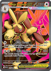 Mega Lopunny ex - 115/094 - ME02: Phantasmal Flames - Near Mint