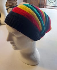 Rasta Slouch Beanie. Great for Reggae lovers!