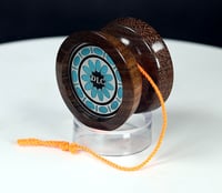 Image 3 of Exotic West African Amazakoue wood yo-yo, #2026-084