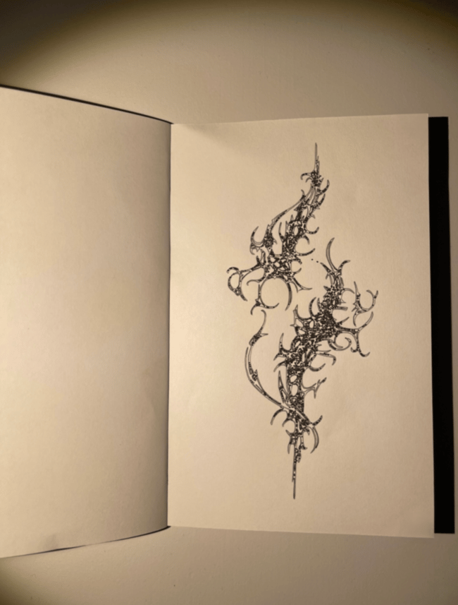 TATTOOED LEATHER JOURNAL