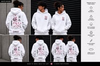 Sakura White Hoodie
