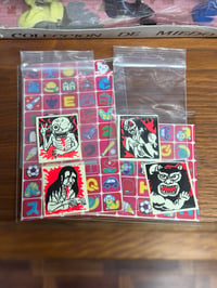 Children gift bag stickers
