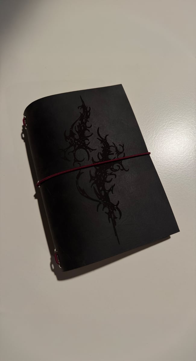 TATTOOED LEATHER JOURNAL