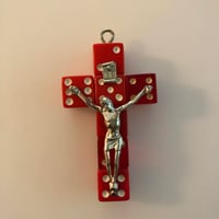 Image 6 of Lousy Crucifix - Handmade vintage dice crucifix