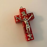 Image 7 of Lousy Crucifix - Handmade vintage dice crucifix