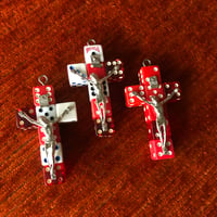 Image 8 of Lousy Crucifix - Handmade vintage dice crucifix