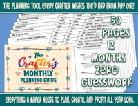 Image 2 of The Crafters Monthly Planning Guide