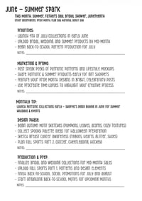 Image 4 of The Crafters Monthly Planning Guide