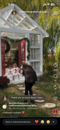 Image 5 of Christmas Minis - White Greenhouse - deposit only
