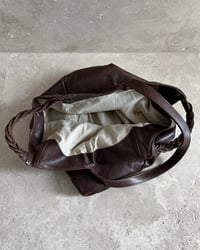 Image 9 of BROWN LEATHER TOTE