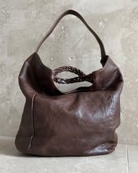 Image 6 of BROWN LEATHER TOTE