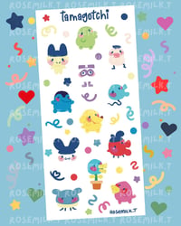 Image 1 of Pixel Pet Sticker Sheet