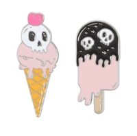 Image 2 of Goth Summer Enamel Pins