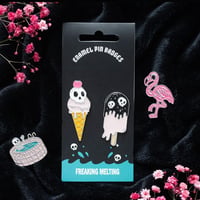 Image 1 of Goth Summer Enamel Pins