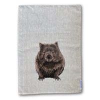 Wombat Tea Towel