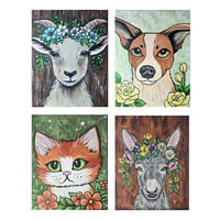 Image 1 of Animal Friends Painting Kits