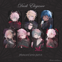 Image 1 of Genshin Impact - Dark Elegance Series 2 - Soft Touch + Shimmer Photocards