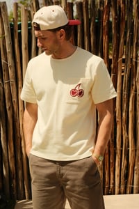 Image 5 of Beige Tee SS26