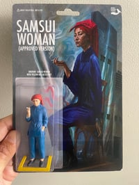 Image 1 of Smoking Samsui Woman with Yellow Box Accessory