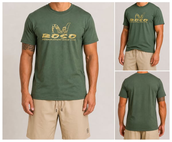 Image of OG BOSO Tee - Camo & Gold