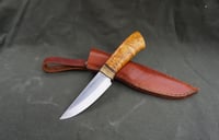 Image 19 of Bushcraft Knife Handmade Huntsman British Birch Burl